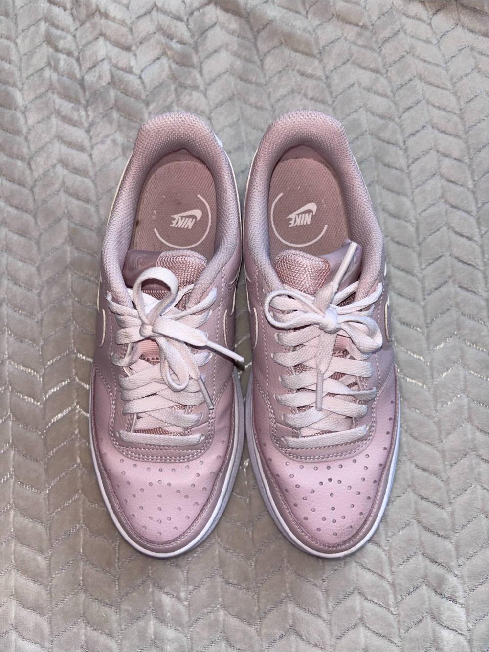 Nike Women’s Platform Sneakers - Pale Pink